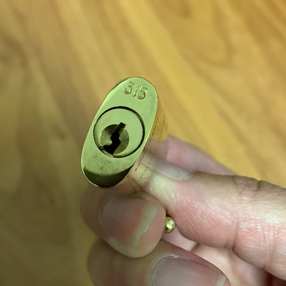 Authentic Louis Vuitton Lock and Key #315 - Picture 5 of 5